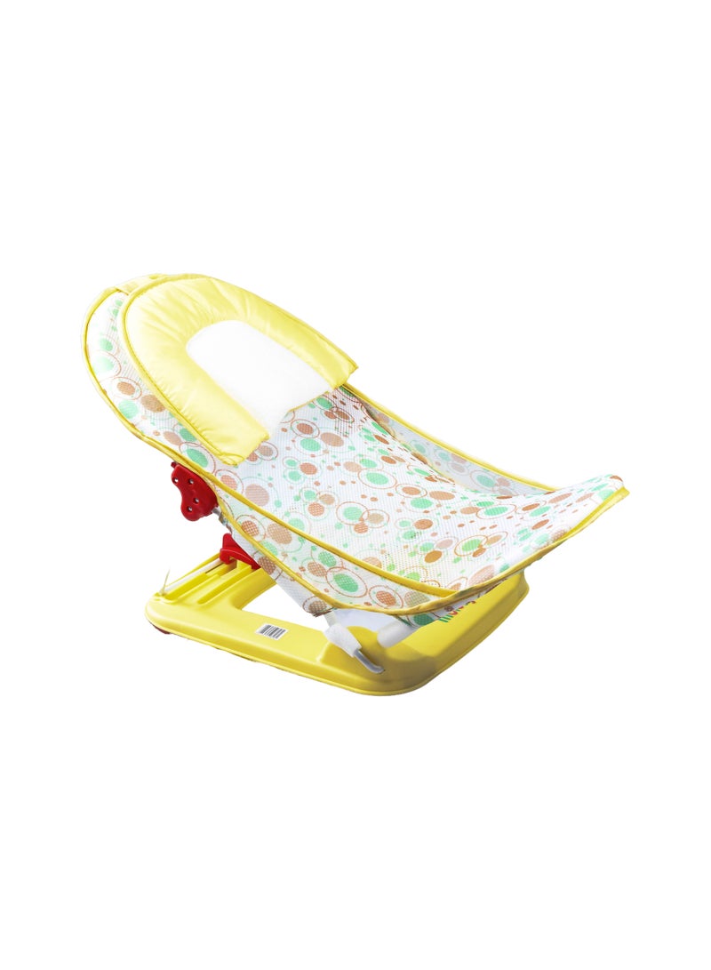 مولودي كرسي استحمام للأطفال القابل للتعديل – كرسي استحمام غير قابل للانزلاق للرضع لتجربة استحمام آمنة ومريحة (0-12 شهرًا)، مثالي للاستخدام في المنزل والسفر - Image 5