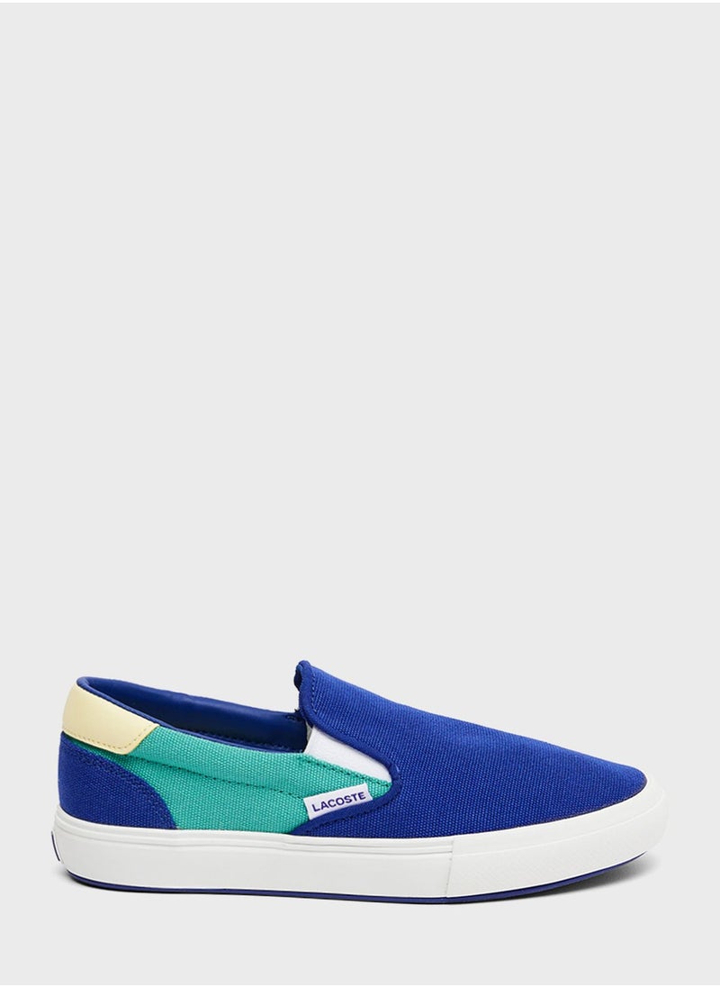 LACOSTE - Kids Jump Serve Slip-Ons - Image 1