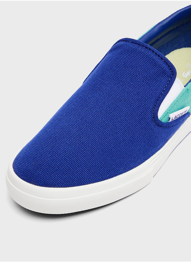 LACOSTE - Kids Jump Serve Slip-Ons - Image 1