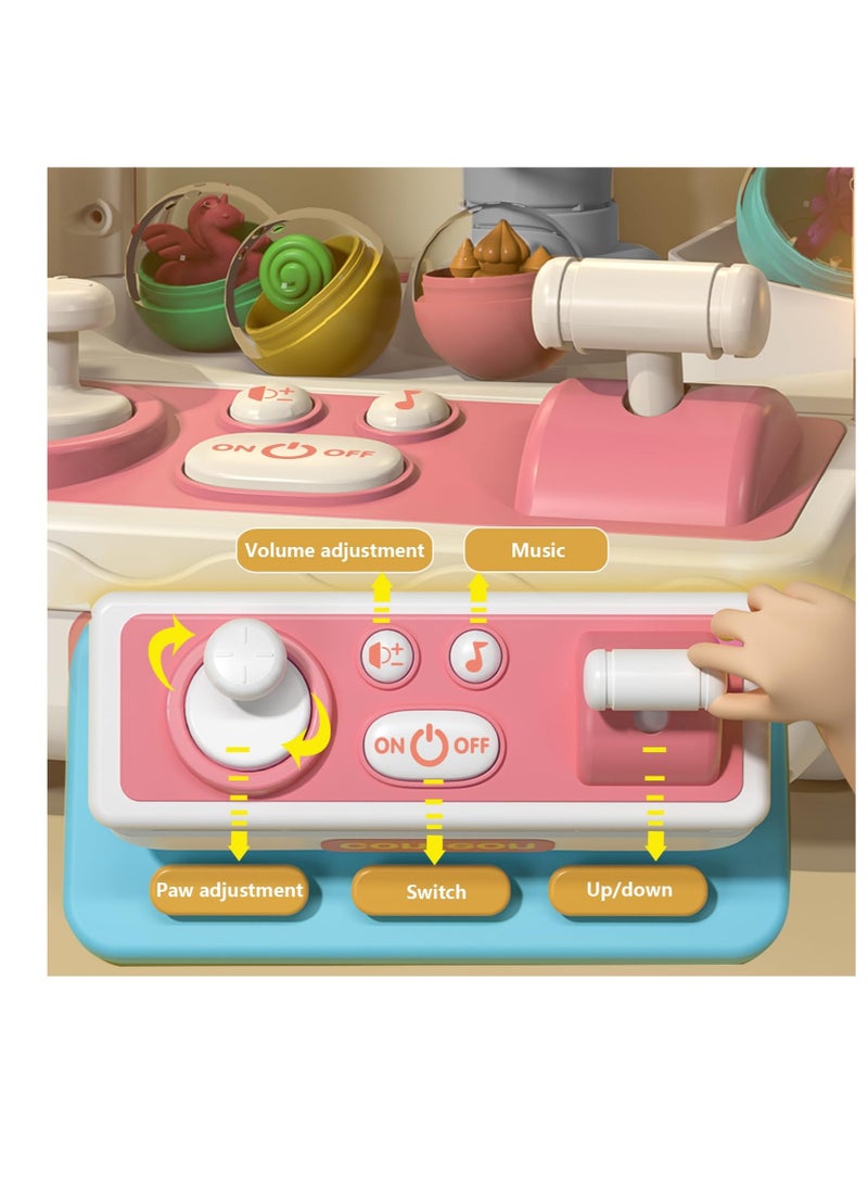 Excefore Mini Claw Machine Toys for Kids, Candy Vending Machines, Funny Game and Gift for Party, for Girls, Party, Birthday, Prize Dispenser Gift - Image 3