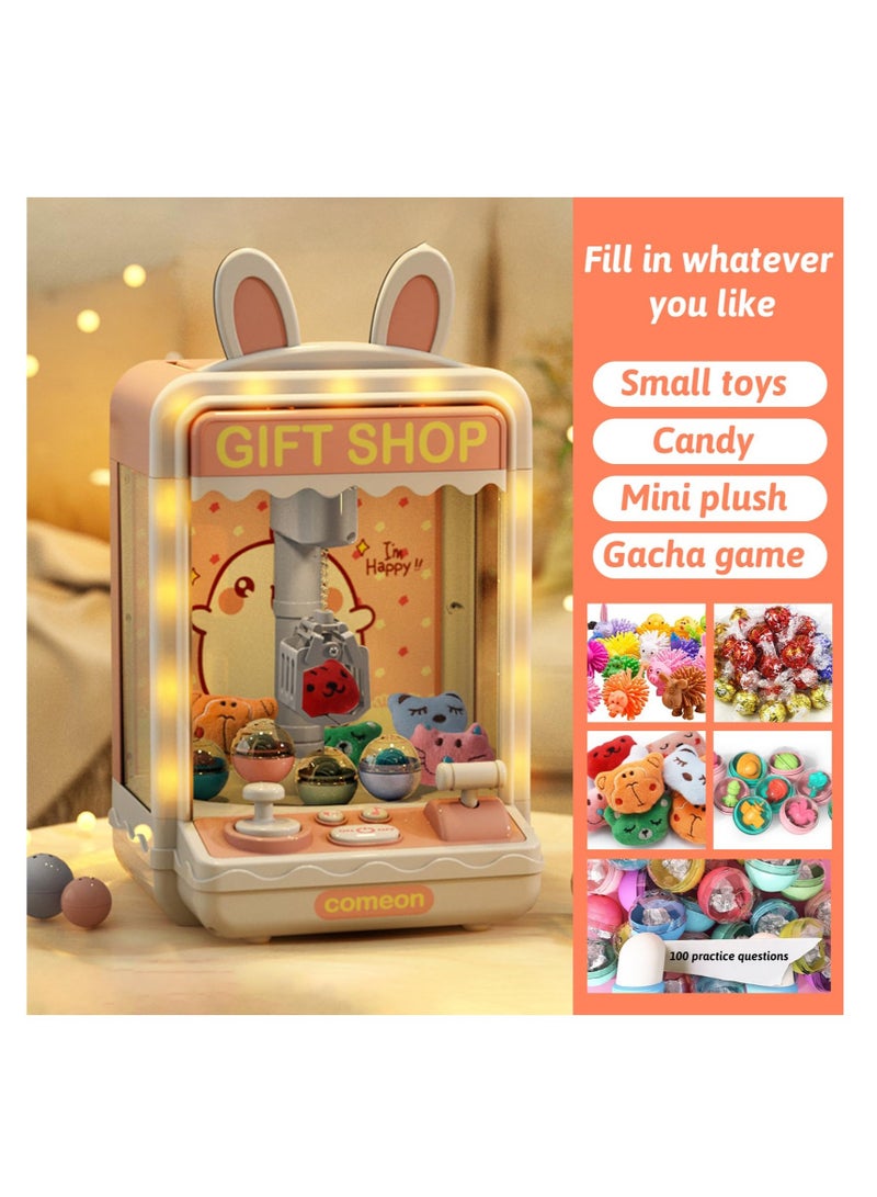 Excefore Mini Claw Machine Toys for Kids, Candy Vending Machines, Funny Game and Gift for Party, for Girls, Party, Birthday, Prize Dispenser Gift - Image 2