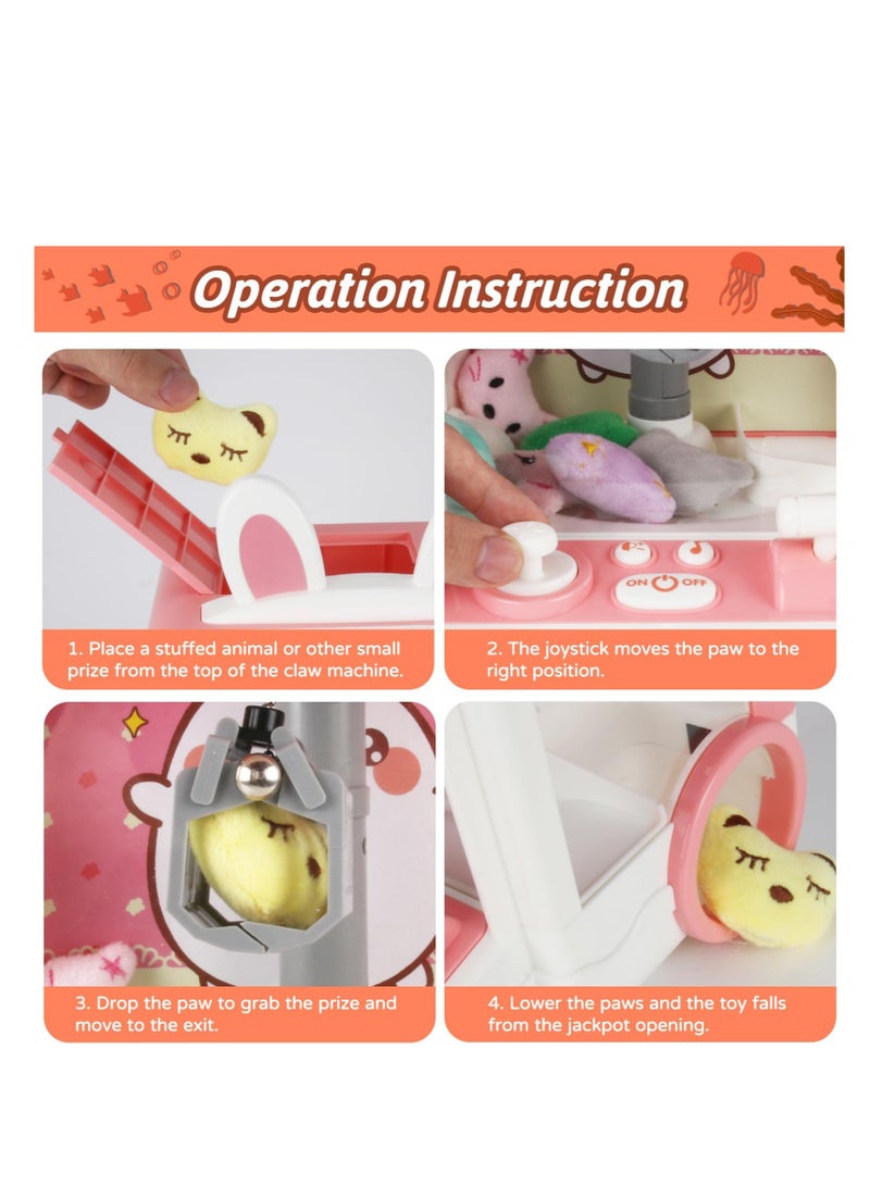 Excefore Mini Claw Machine Toys for Kids, Candy Vending Machines, Funny Game and Gift for Party, for Girls, Party, Birthday, Prize Dispenser Gift - Image 4