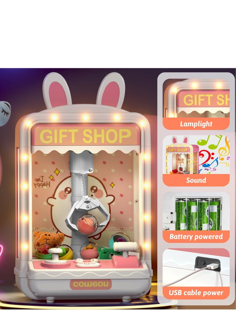 Excefore Mini Claw Machine Toys for Kids, Candy Vending Machines, Funny Game and Gift for Party, for Girls, Party, Birthday, Prize Dispenser Gift - Image 5