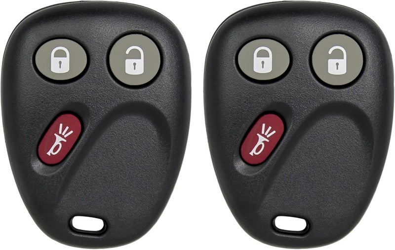 Keyless2Go Replacement Key Fob for Envoy Trailblazer - 2 Pack - Image 1