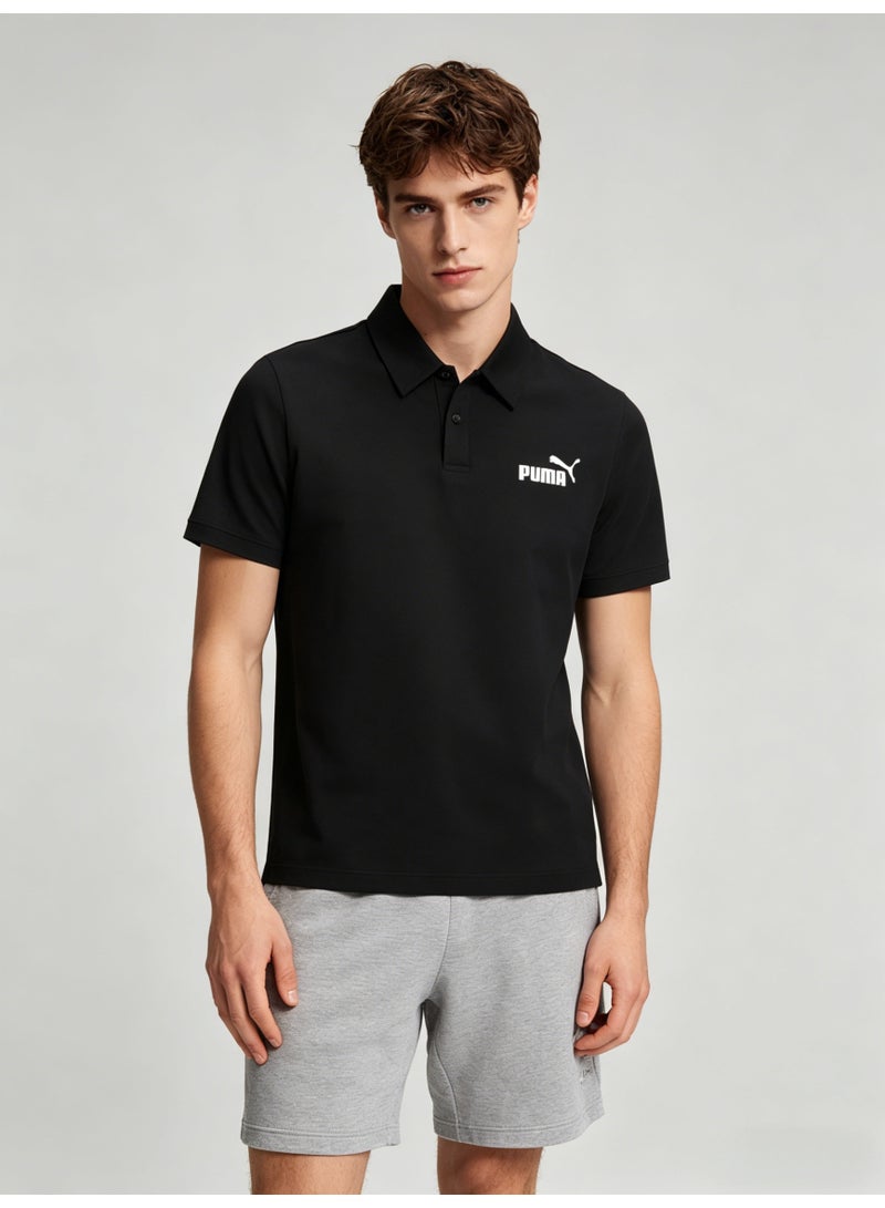 بوما PUMA Men’s Black Classic Polo | Everyday Essential - Image 5
