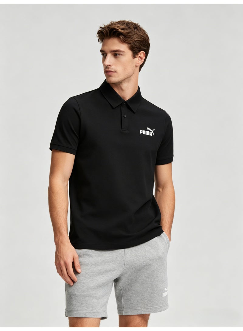 بوما PUMA Men’s Black Classic Polo | Everyday Essential - Image 3
