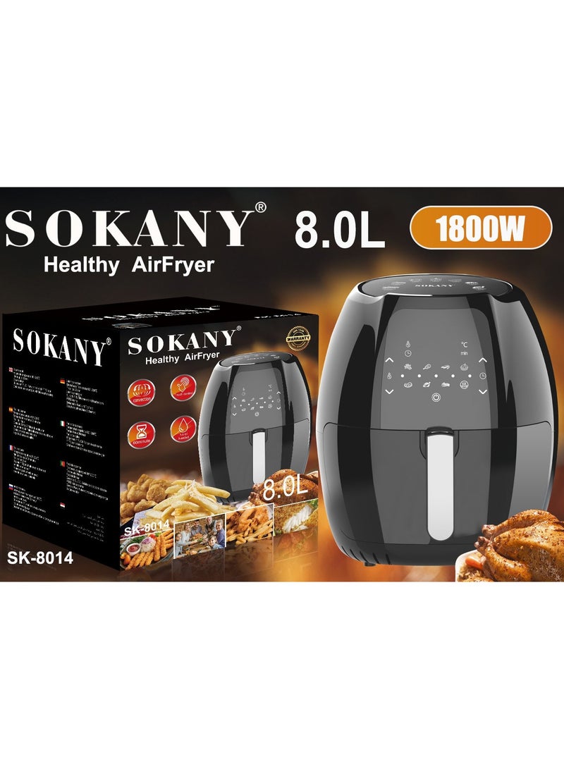 sokany Sokani fryer 8 liters, model 8014 - Image 2