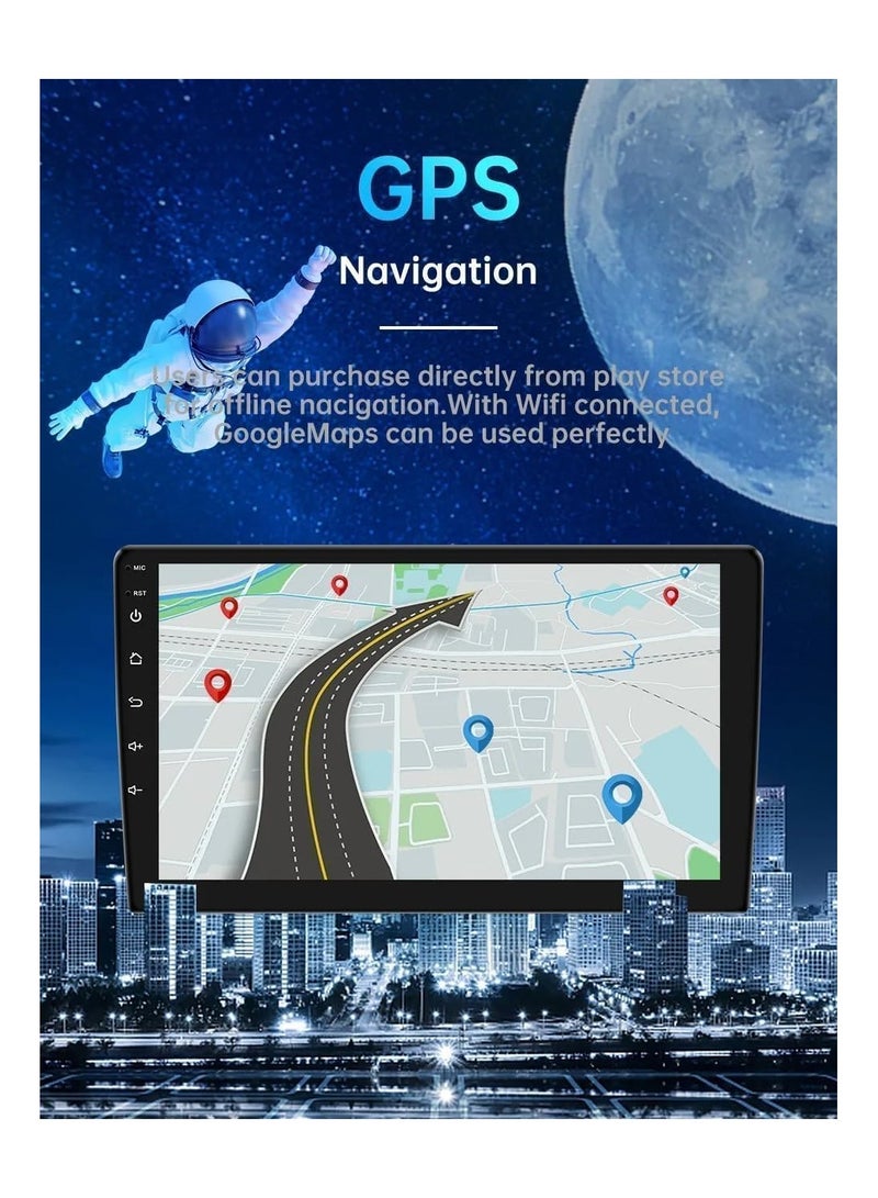 SHEZA STAR Android Car Stereo for Toyota Premio Allion 2007 To 2015 6GB RAM 128GB ROM 9 Inch Support SIM Card, Apple Carplay, MirrorLink WiFi BT, IPS Touch Screen with AHD Camera Included - Image 4