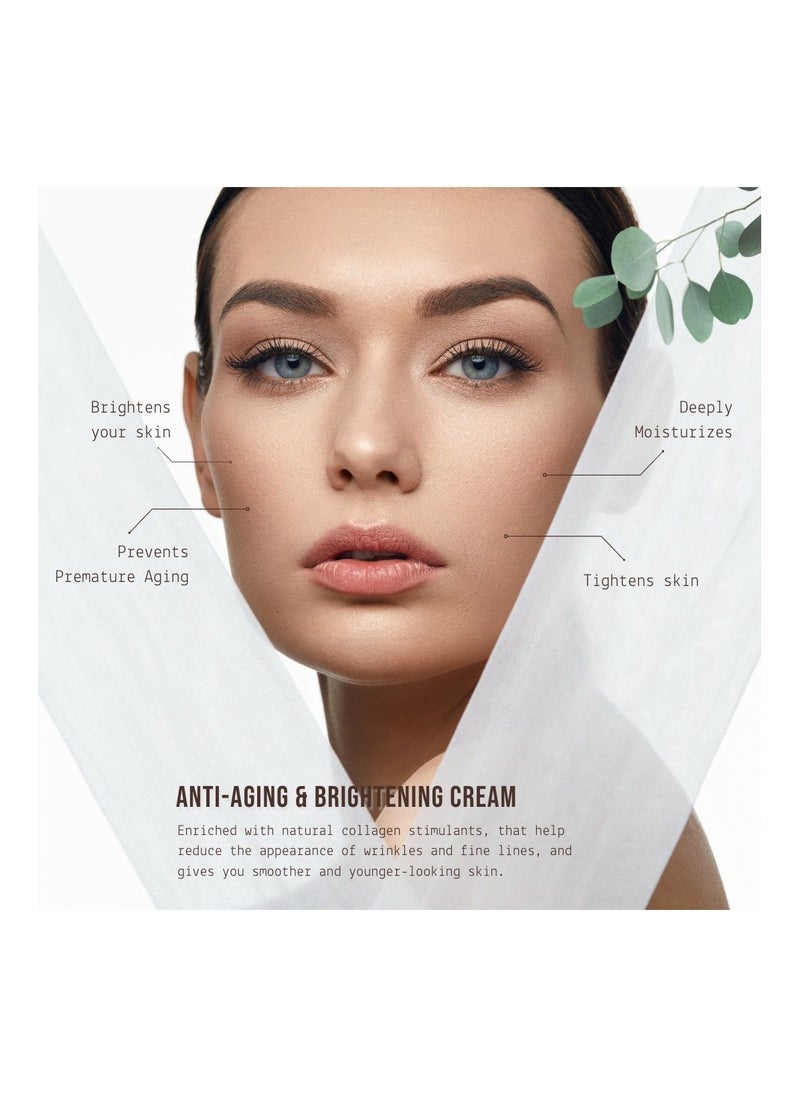 Silky Skin Brightening and Anti-Aging Cream with Luban (Frankincense) and Myrrh 50 g  - Image 2