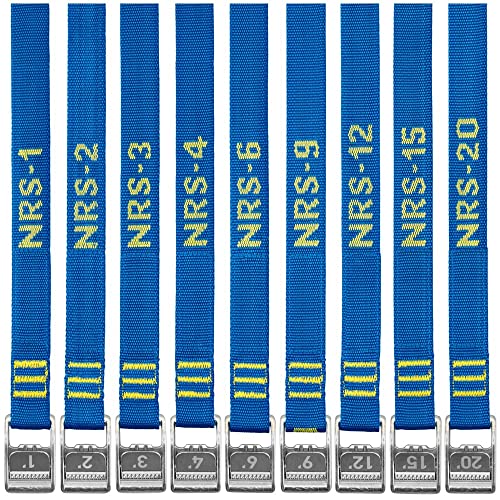 NRS 1 Heavy Duty Tie Down Strap 4 PackIconicBlue15ft