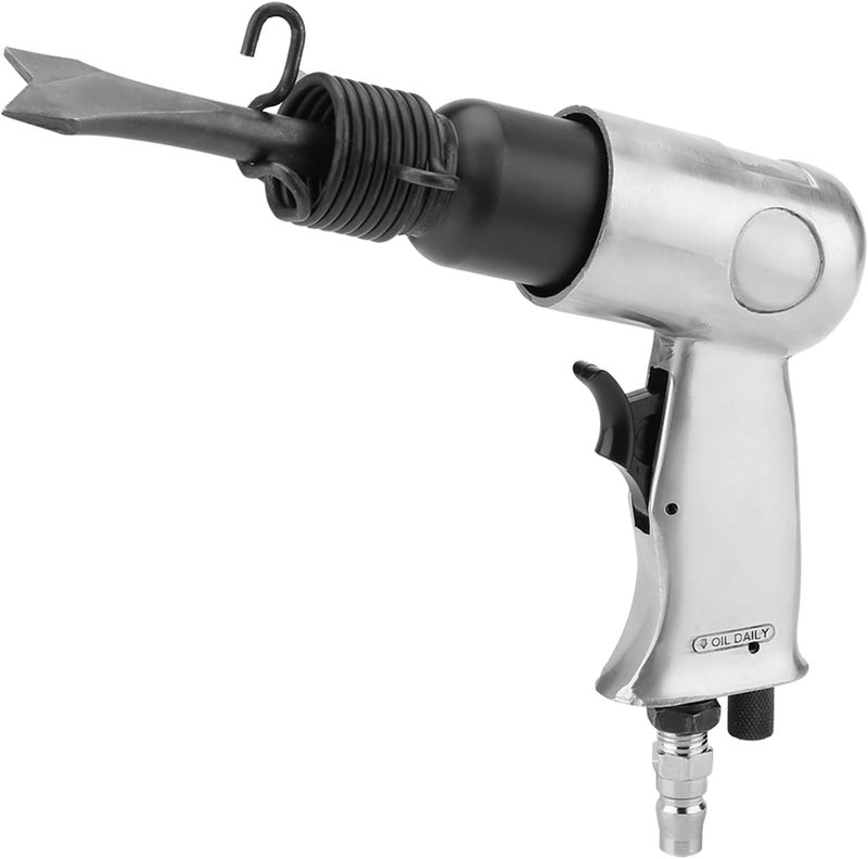 LiebeWH Professional Pneumatic Chisel Hammer Air Hammer Tool with 150mm Stroke 4 Scraper Knives for Metalworking Carpentry Industrial Use - Image 1