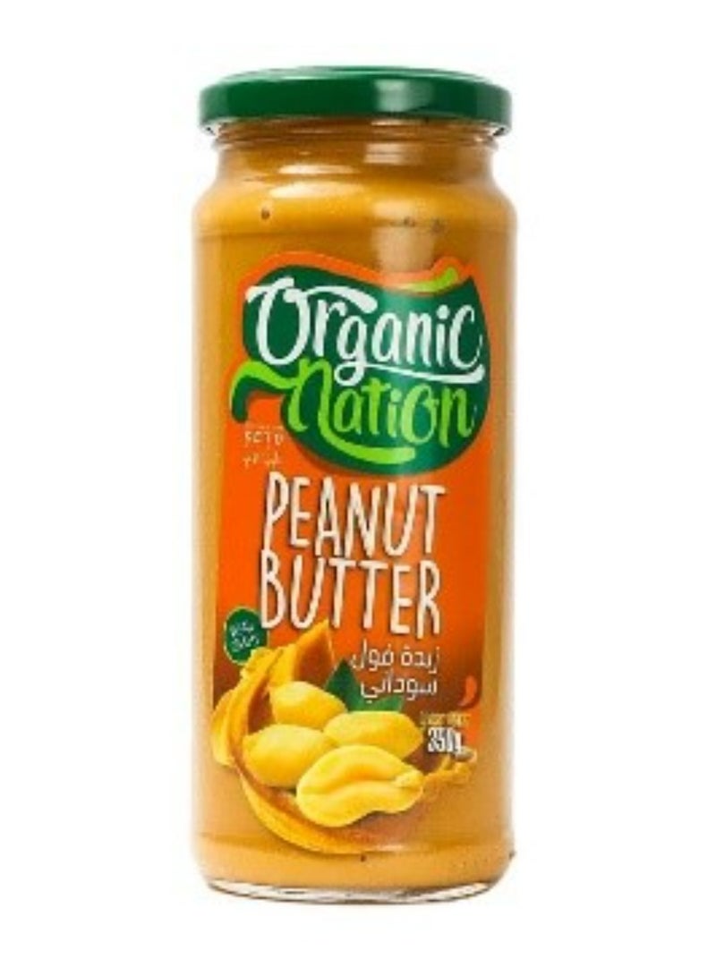 اورجانيك نيشن زبدة الفول السوداني - 350 جرام