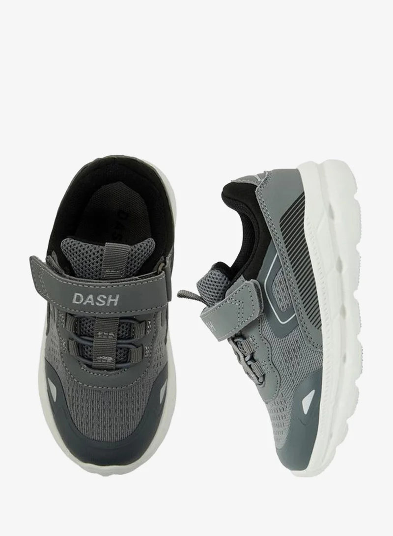 Dash Boys Hook & Loop School Sports Shoes