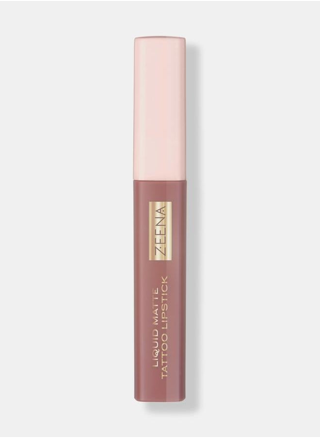 Zeena Liquid Matte Tattoo Lipstick 050  - Image 2