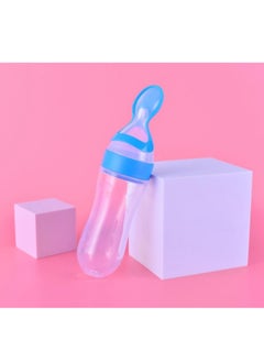 Food Feeder, Silicone Feeding Bottle With Spoon And Suction, 90ml Food Spoon Tableware, Multifunctional Feeding Tableware, Medicine And Food Processor Blue Color - pzsku/Z30AF88D11717C57F459EZ/45/_/1730372232/1d8cc529-73c4-482a-9618-c598c0b2f3cf