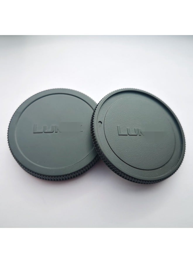 Suitable For Panasonic GF1LIXMIX Front And Rear Cover GF2 GF3 Lens Rear Cover + Body Cover Set M43 Cover-Color:Full Frame Panasonic Front And Rear Covers  - Image 1