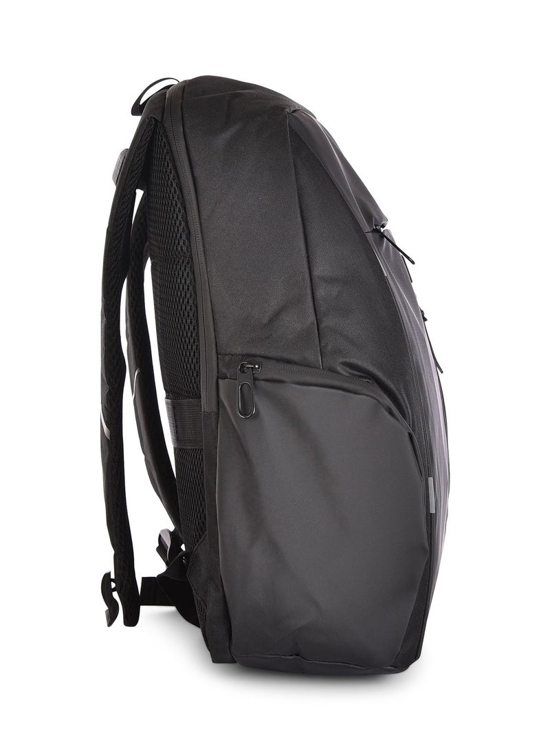 Track Shcool Bag | Laptop Backpack size 20L Model 1918-18 | Black | Unisex | 18 inches USB port | Soft material | Fabric | 1Piece - Image 4