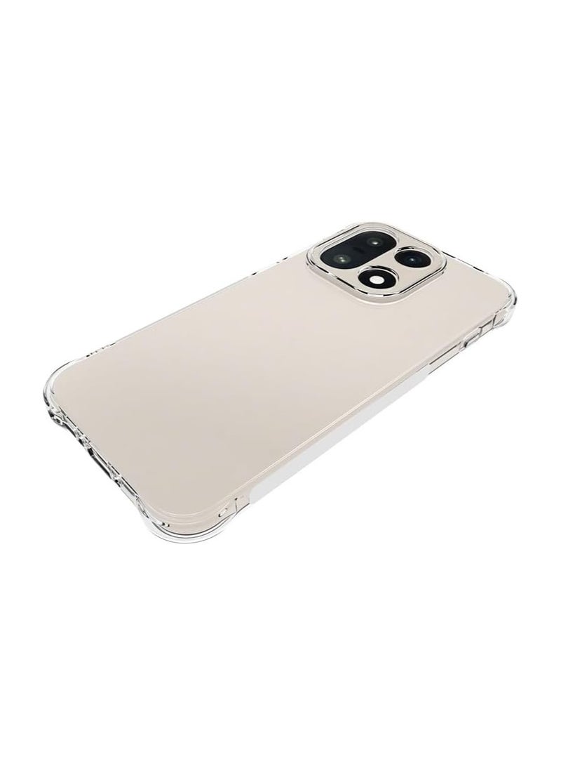general Transparent Protective Case Compatible with OnePlus 15 5G Slim-Fit TPU Clear Soft Back Cover Features 4-Corner Shock-Absorbing Airbags and Camera Lens Protection - Image 4