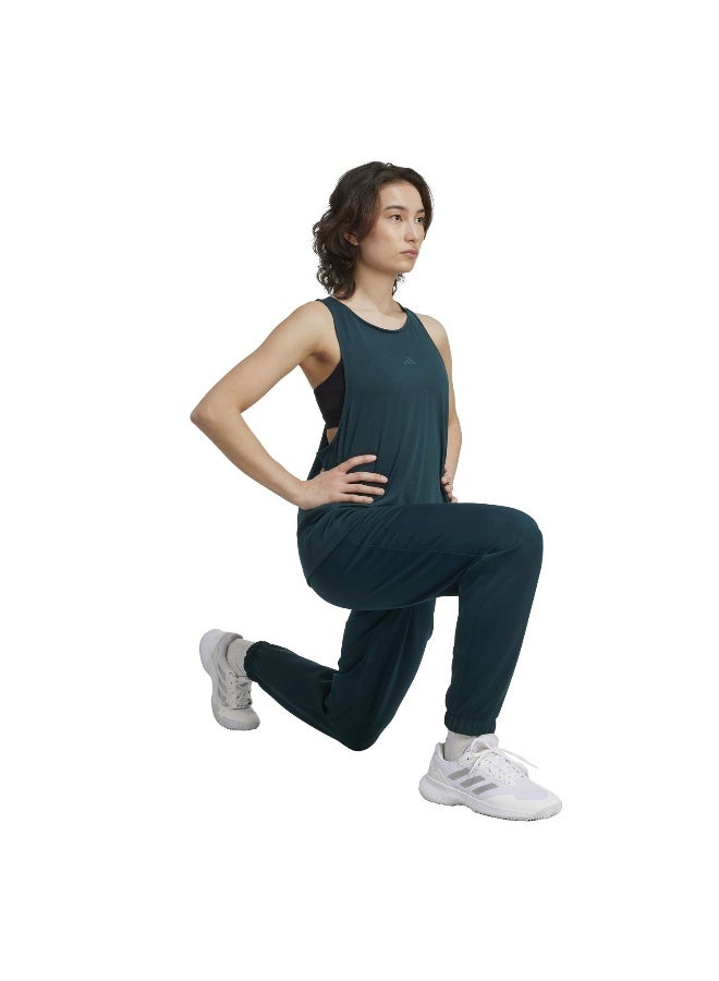 Adidas Motion Es Cuf P Green Training Pants For Women XS - Image 4