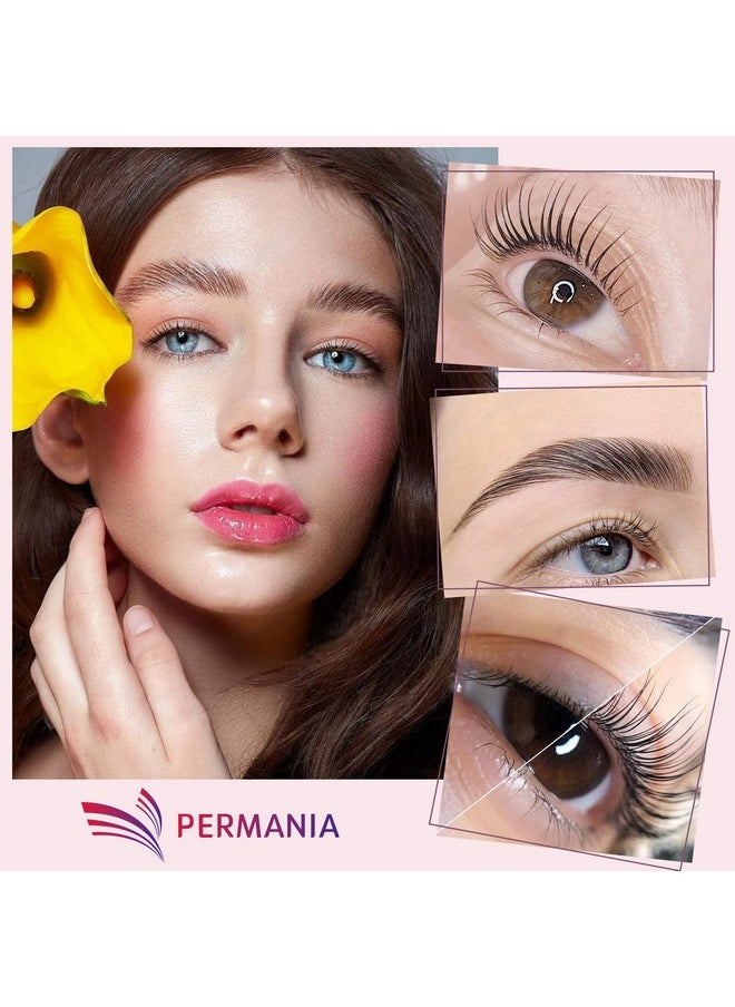 PERMANIA Lash Lift Kitseparate Steps Products For Salon Or At Home Steps 10 Sachets Of 0.8G0.03Oz Each Prep (Step1)  - Image 3
