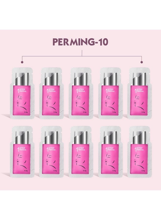 PERMANIA Lash Lift Kitseparate Steps Products For Salon Or At Home Steps 10 Sachets Of 0.8G0.03Oz Each Prep (Step1)  - Image 5
