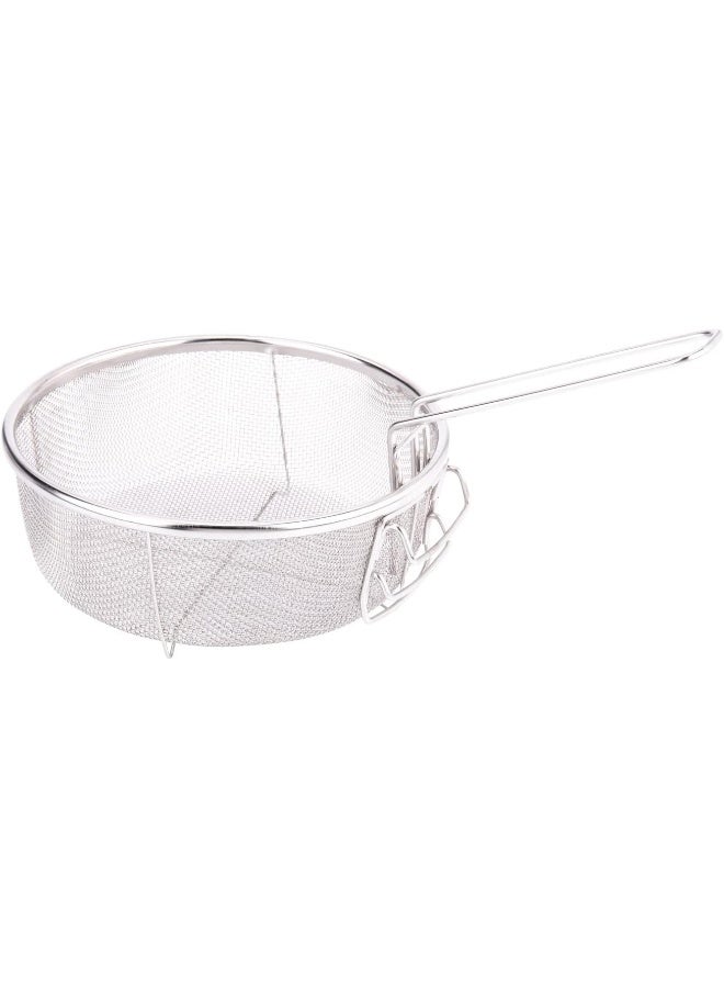 AKDC Mesh Strainer Basket 20Cm X 20Cm X 7Cm Silver - Image 1