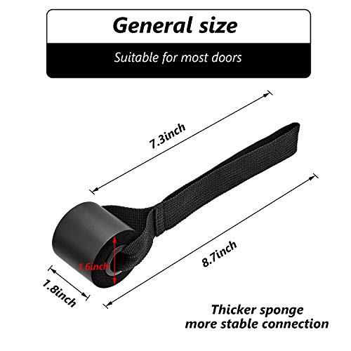 Sumind 4-Piece Resistance Bands - Cable Door Foam Exercise Training Straps for Workout Fitness - Image 2