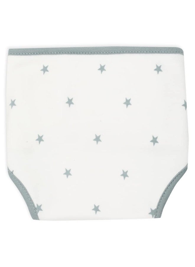 Mi Arcus Printed Adjustable Reuseable Diaper Cover for 0-3 M for Baby Boys Girls Pack of 2 - Grey - Image 5
