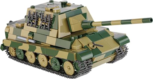 COBI Historical Collection Panzerjager Tiger Ausf B Jagdtiger Tank Building Set 528 Pieces - Image 1