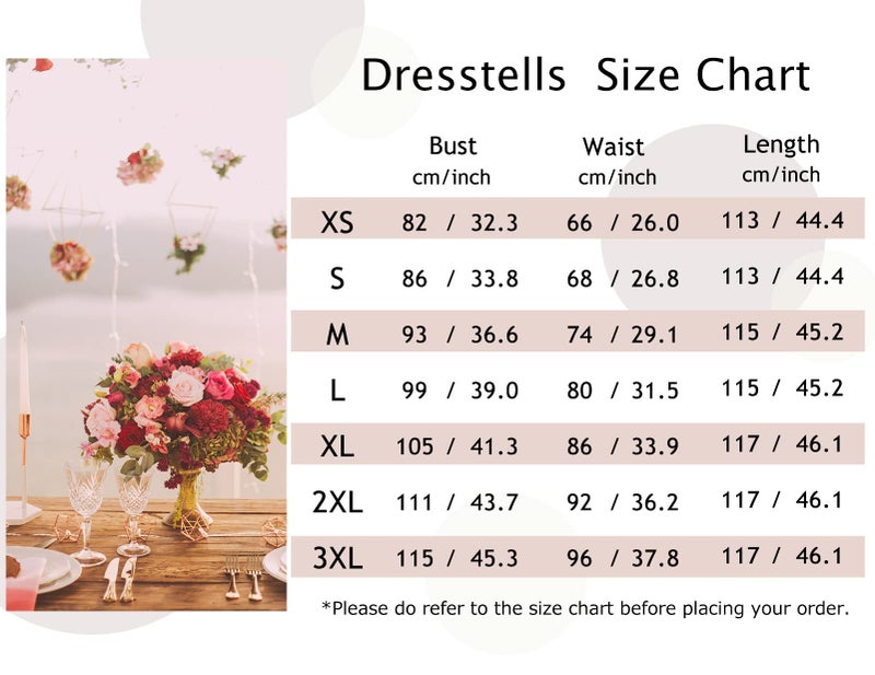 DRESSTELLS فستان ضيافة زفاف مزخرف بالأخضر للنساء من دريستيلز، فستان رسمي صيفي متوسط الطول لحفلات التخرج - Image 5
