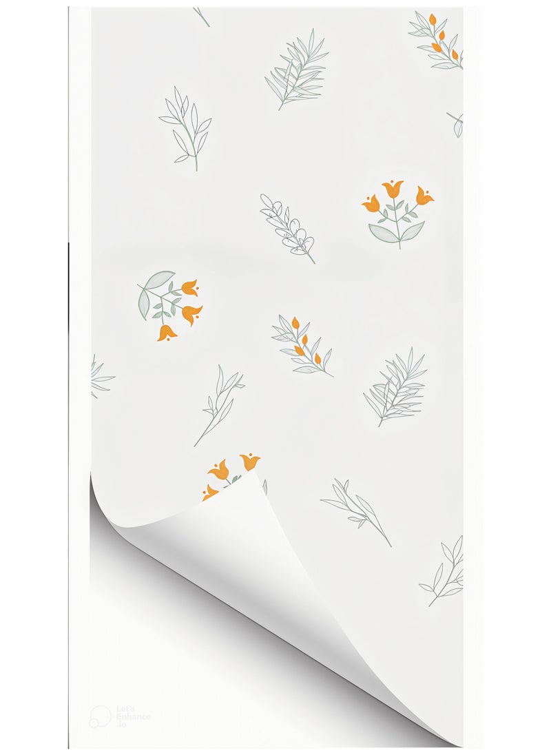 Anna Eco-Friendly Moisture-Proof Oil-Resistant Decorative Self-Adhesive Wallpaper with Vibrant Patterns  - Image 1