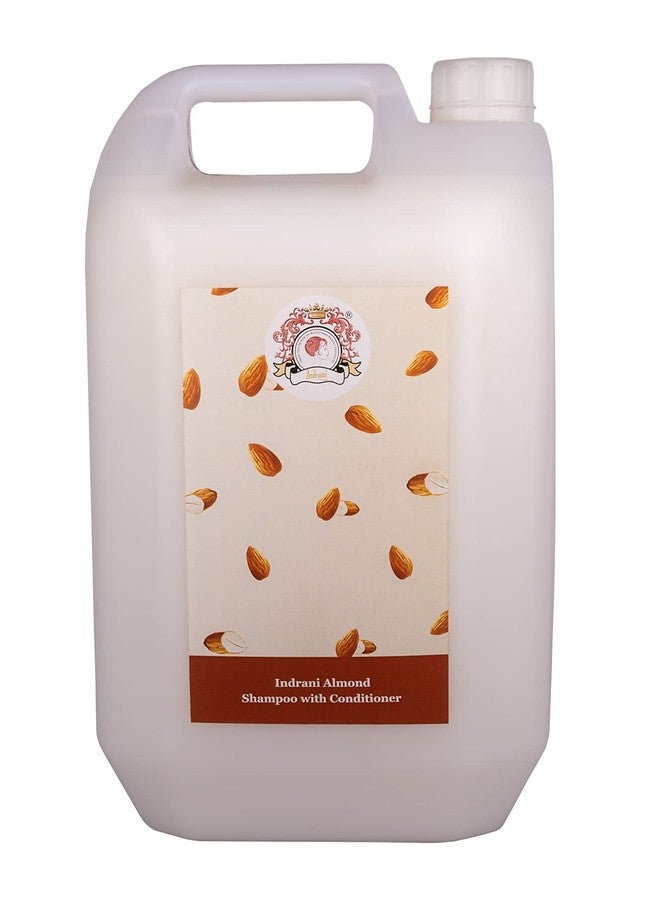 Indrani Cosmetics Almond Shampoo With Conditioner, 5 L - Image 1