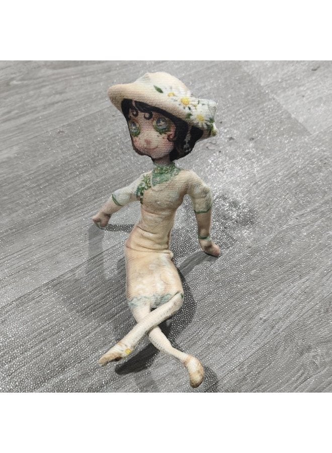 The Fifth Personality 28cm Dry Mouse Without White Edges Doll Ultra-fine Hands And Feet Skeleton Movable Abstract Doll-Specifications:28cm-Color:Colorful Gardening  - Image 1