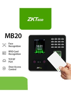 ZKTeco ZKTeco MB20 – Biometric Time Attendance Device with Fingerprint, Face Recognition, and ID Card Access  - Image 4