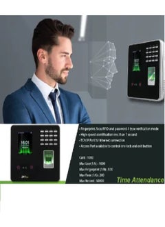 ZKTeco ZKTeco MB20 – Biometric Time Attendance Device with Fingerprint, Face Recognition, and ID Card Access  - Image 3