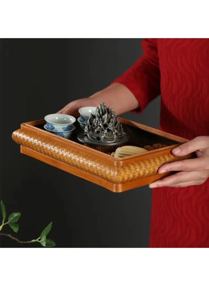 Exquisite handmade bamboo storage box, home organizing box, boutique decorative box - Image 3