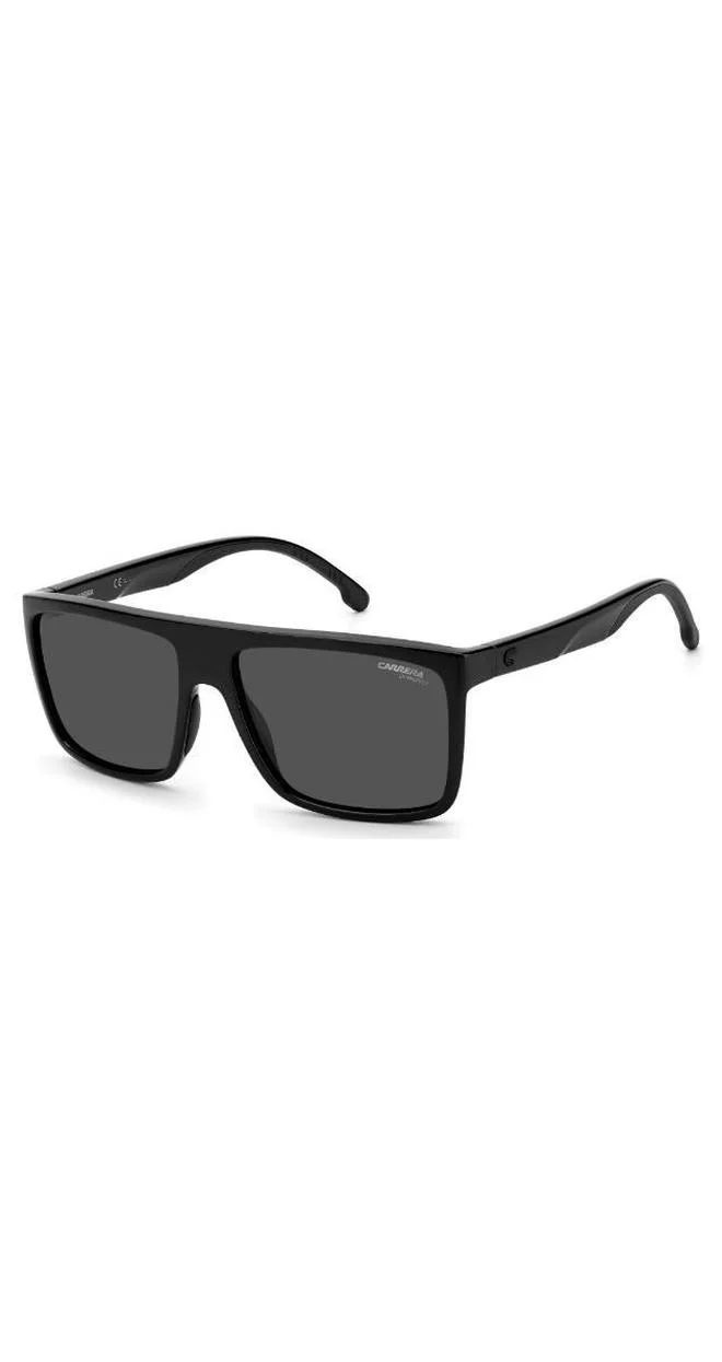 Carrera Men's UV Protection Sunglasses Carrera 8055/S Black 44 - Lens Size: 58 Mm