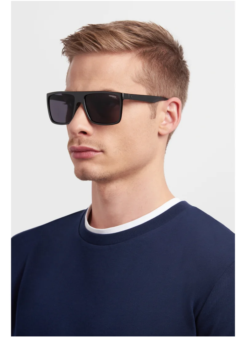 كاريرا Men's UV Protection Sunglasses Carrera 8055/S Black 44 - Lens Size: 58 Mm