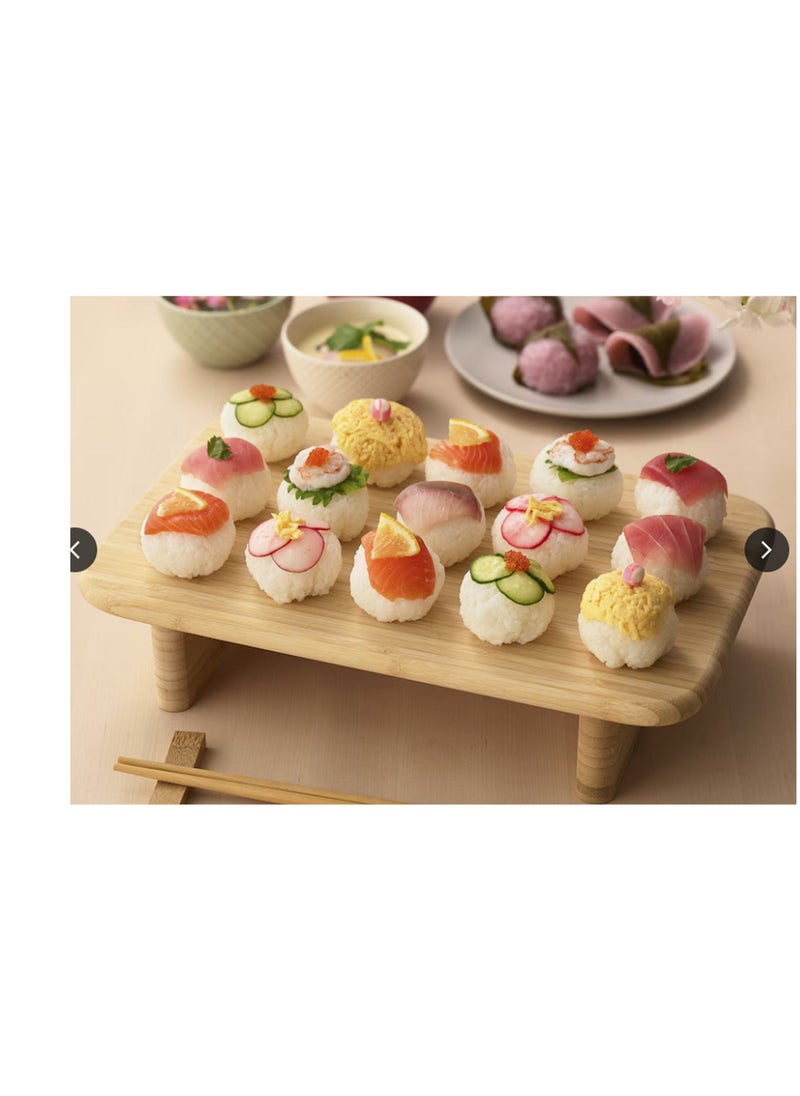 Wooden cutting boards with cutting board legs for food preparation