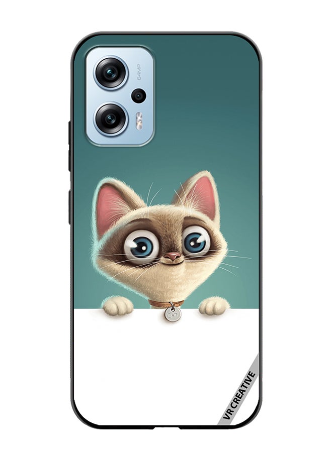 VR CREATIVE Protective Case Cover For Xiaomi Poco X4 GT Cute Cat Design Multicolour - Image 1