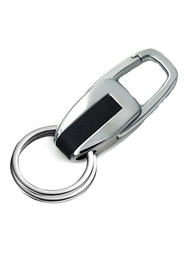 NIBEMINENT Waist Hanging Keychain Silver/Black - Image 1