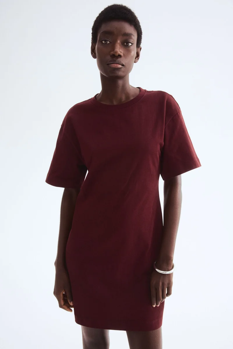H&M Waisted T-shirt dress