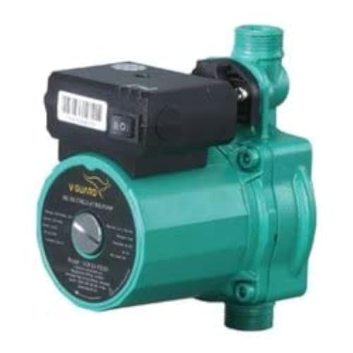 V-Guard VCB14-F030 Automatic Water Pressure Pump For Hot Water Circulation | Compatible With Washing Machine, RO, Shower | Energy Efficient | Compact Design | Multicolour - Image 1
