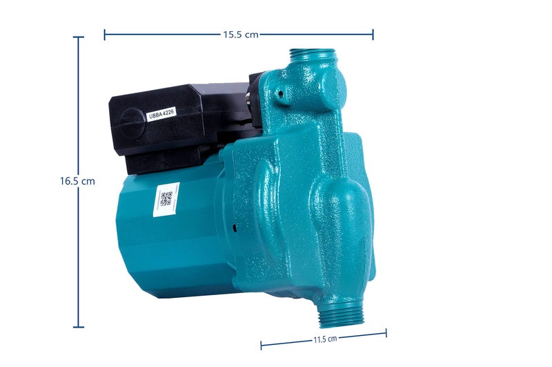 V-Guard VCB14-F030 Automatic Water Pressure Pump For Hot Water Circulation | Compatible With Washing Machine, RO, Shower | Energy Efficient | Compact Design | Multicolour - Image 4
