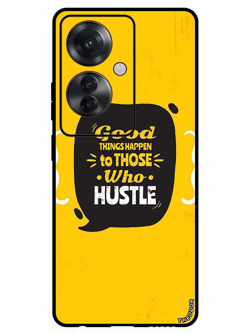 Theodor Protective Case Anti Scratch Shock Proof Bumper Cover For Oppo Reno 11F Good Things - Image 1