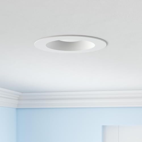 Sunco Lighting Sunco 12 Pack 6 Inch LED Can Lights, Retrofit Recessed Lighting, Smooth Trim, 965 LM, 13W (75W Equivalent), Selectable CCT 2700K/3000K/3500K/4000K/5000K, Dimmable, Damp Rated UL - Image 2