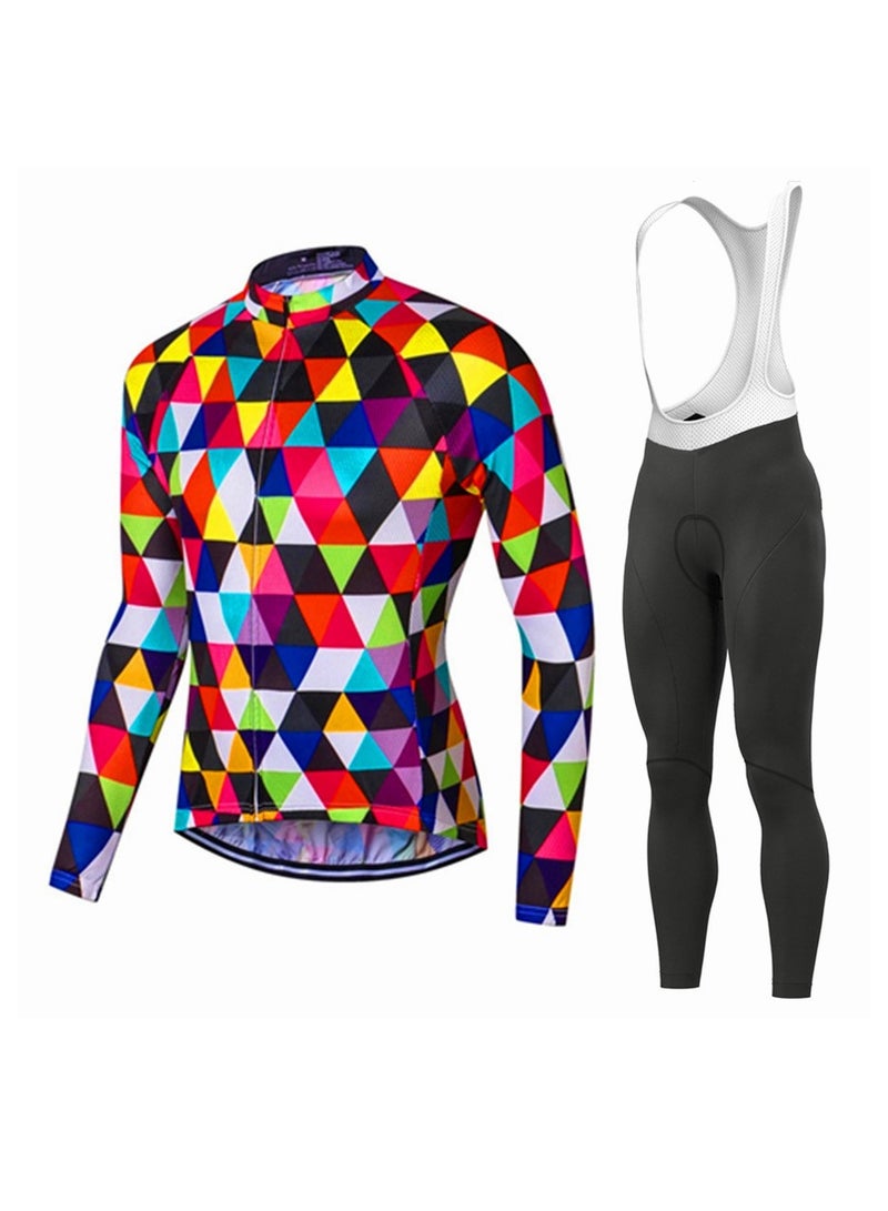 KUYING Outdoor Mountain Bike Road Bike Riding Suit Set 