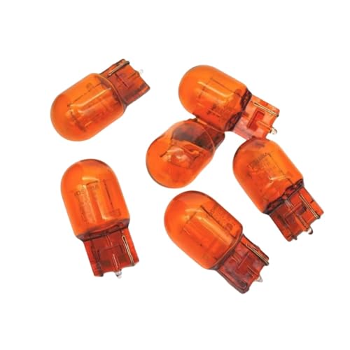 Piumeif (2 PCS) WY21W Turn Signal Bulb/Plug in Signal light bulb 12V 21W fit for Cadillac XTS/SRX, Chevrolet Cruze/Malibu, Ford Mondeo -Amber Bulbs - Image 5