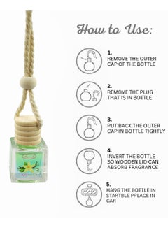 Fresh Car Air Freshener Perfume Hanging Air Freshener FRESH Vanilla  - Image 2