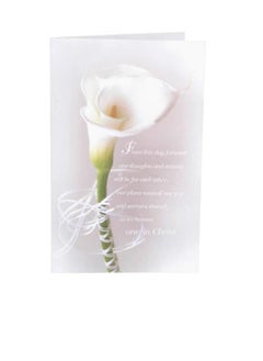 Wedding Program Kit Single Calla Lily - pzsku/Z30B0FE86B6F56239B0ACZ/45/_/1646140635/5dcbb2a3-3bef-4b25-8b15-ae6579d7d76d